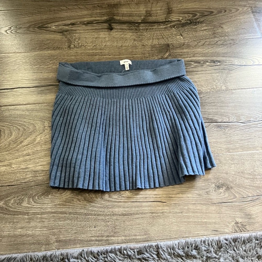 Blue skirt